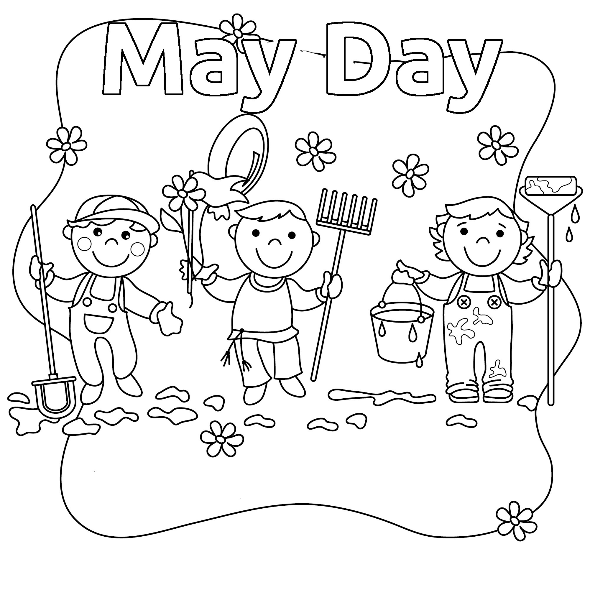 May Coloring Pages - Best Coloring Pages For Kids