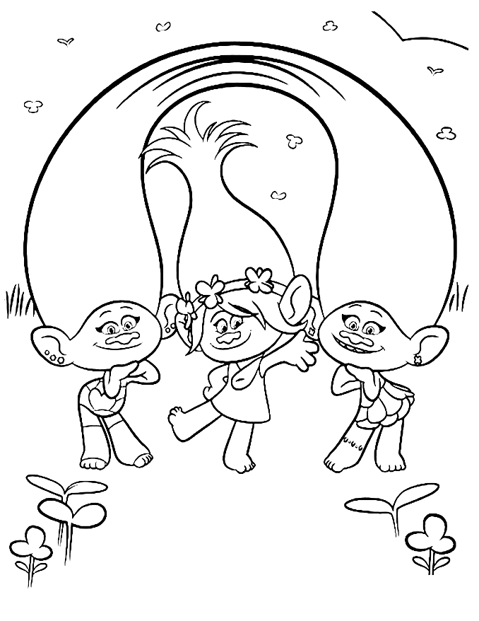 Poppy Coloring Pages - Best Coloring Pages For Kids