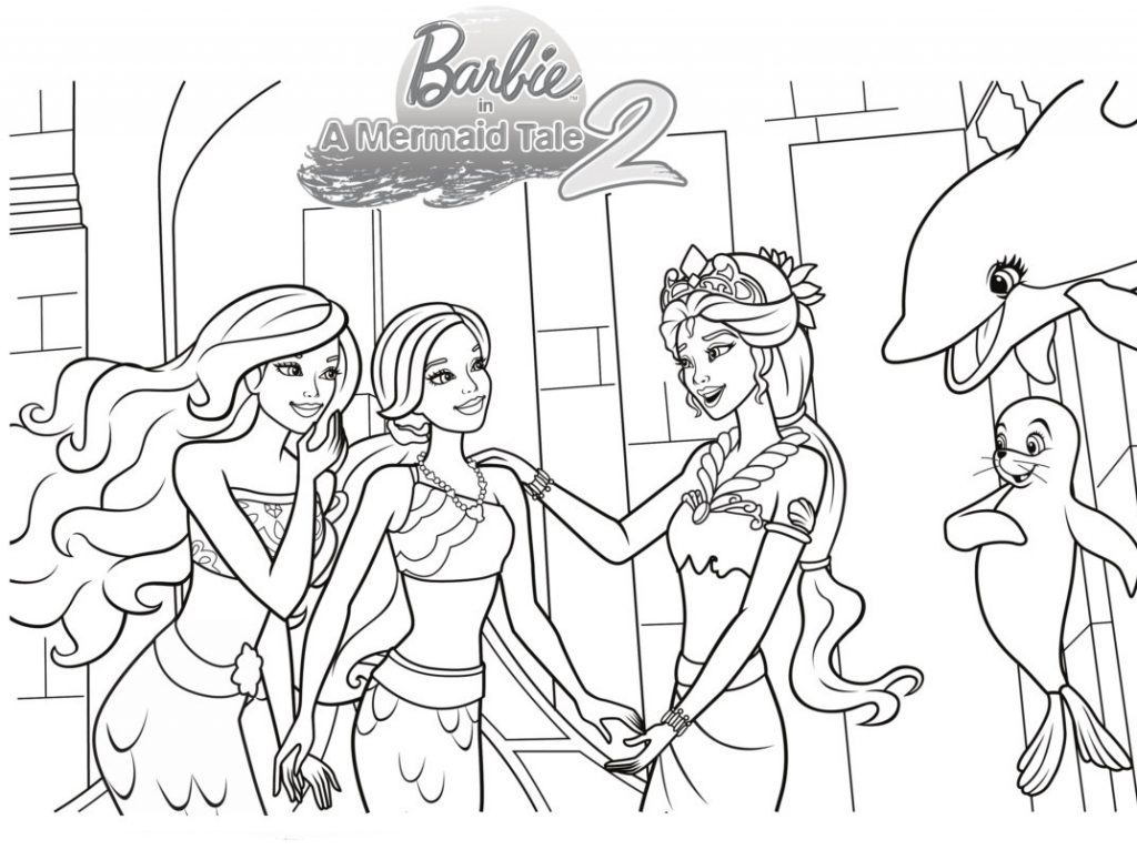 Barbie Mermaid Coloring Pages - Best Coloring Pages For Kids