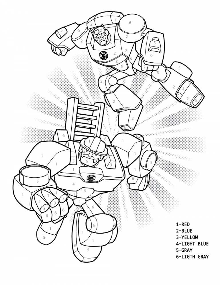 Rescue Bots Coloring Pages - Best Coloring Pages For Kids
