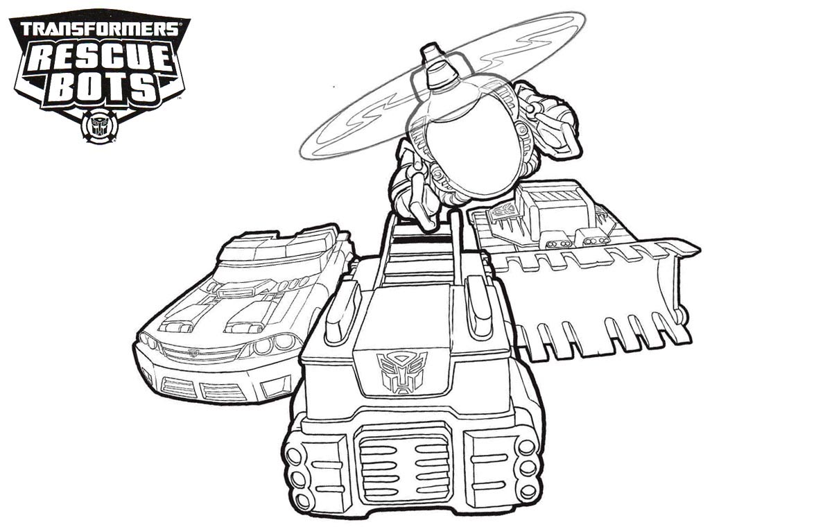 Rescue Bots Coloring Pages - Best Coloring Pages For Kids