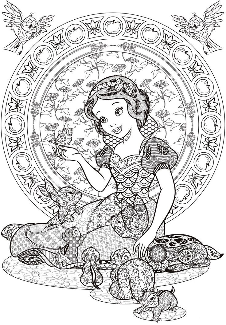 Featured image of post Disney Princess Coloring Pages For Adults