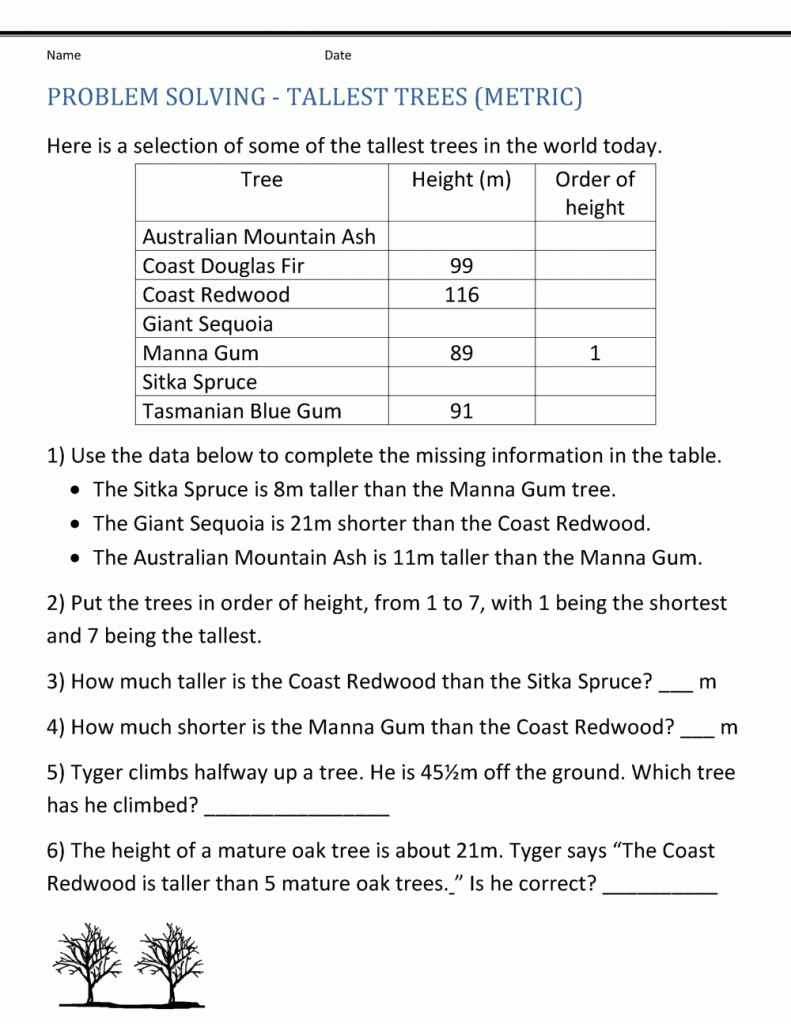 3rd Grade Math Word Problem Solving