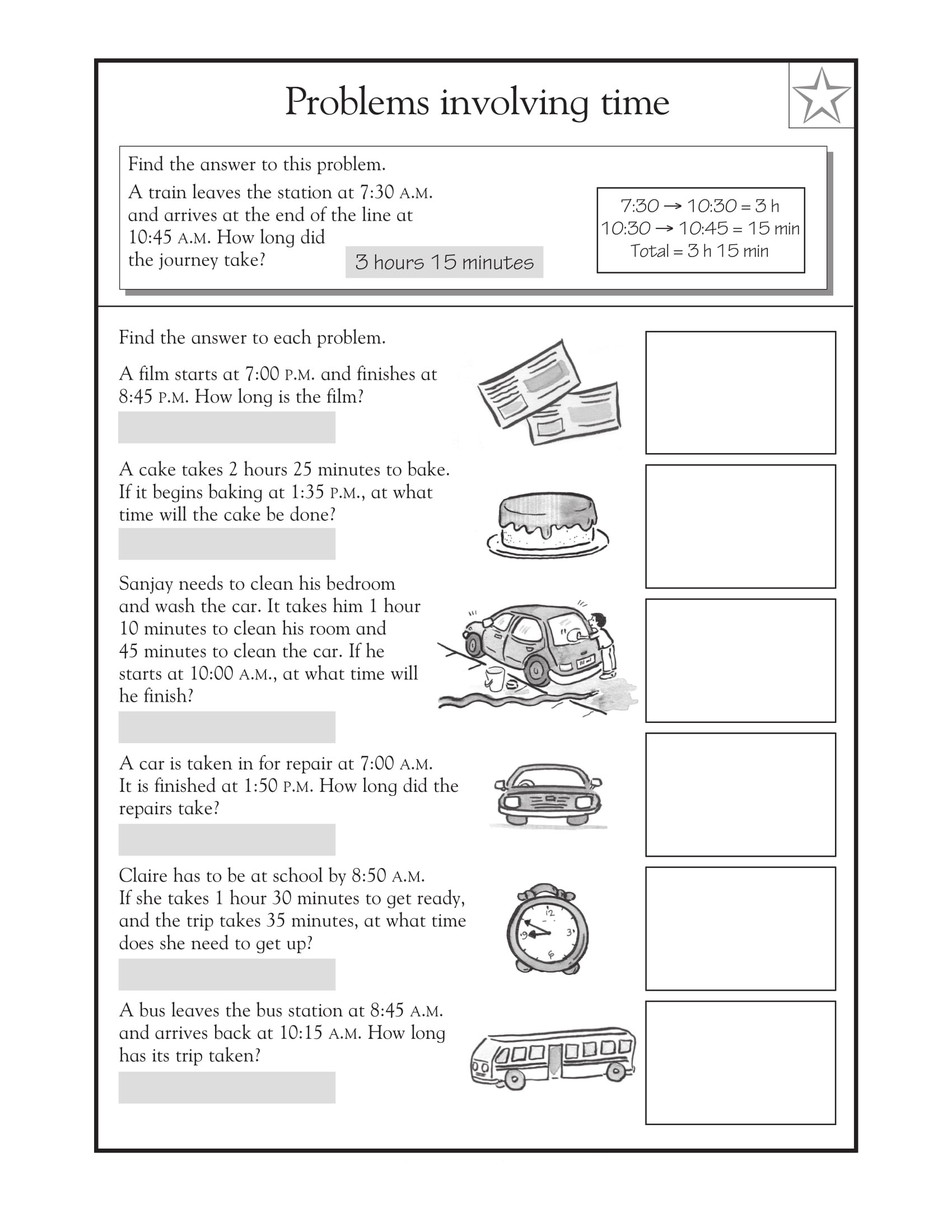 3rd grade problem solving problems