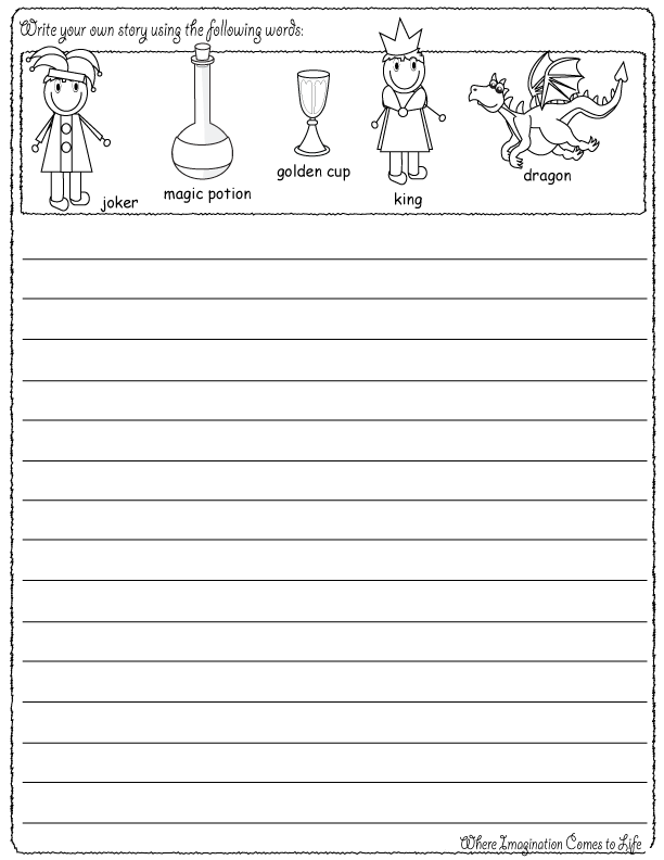 3rd Grade Writing Worksheet