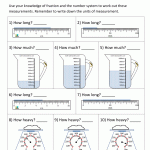 4th Grade Scales Worksheets