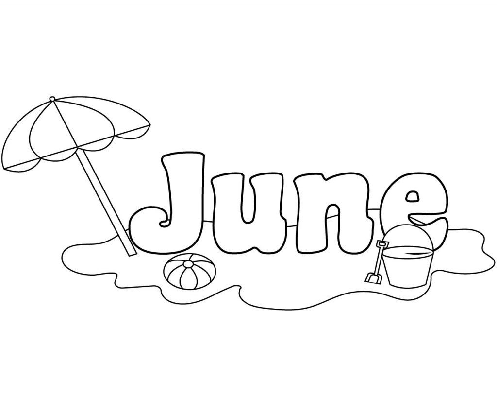 June Coloring Pages Best Coloring Pages For Kids