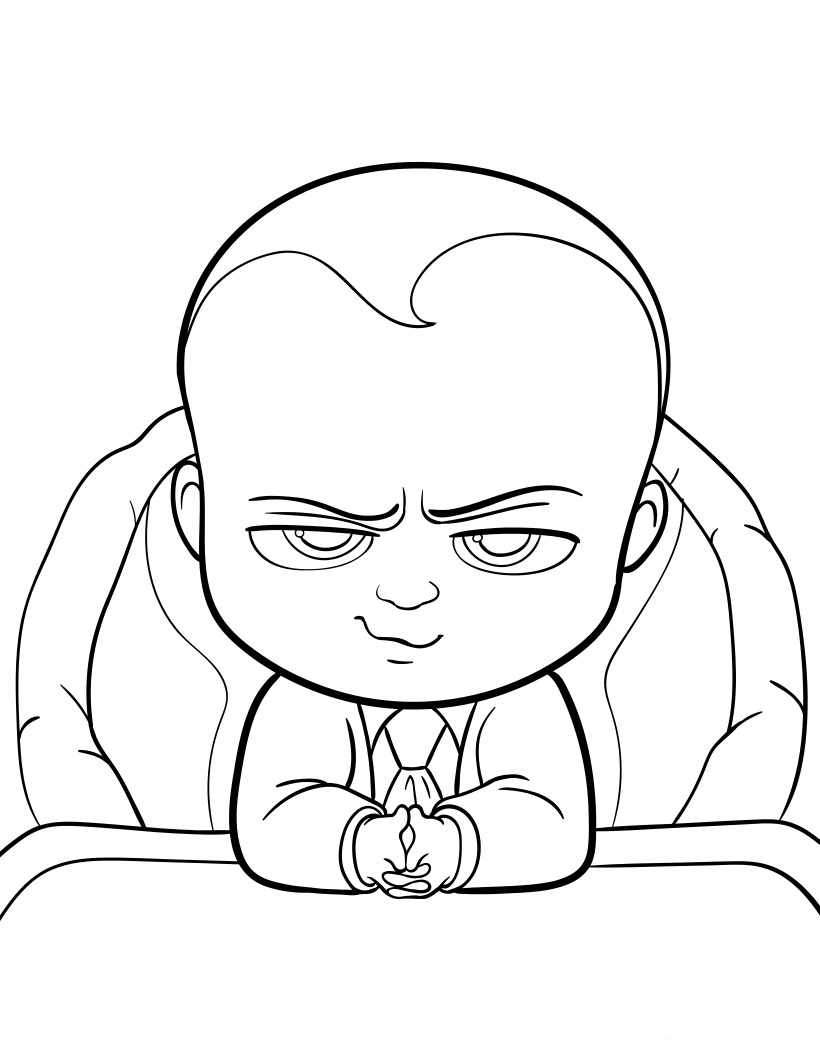 Boss Baby Coloring Pages   Best Coloring Pages For Kids