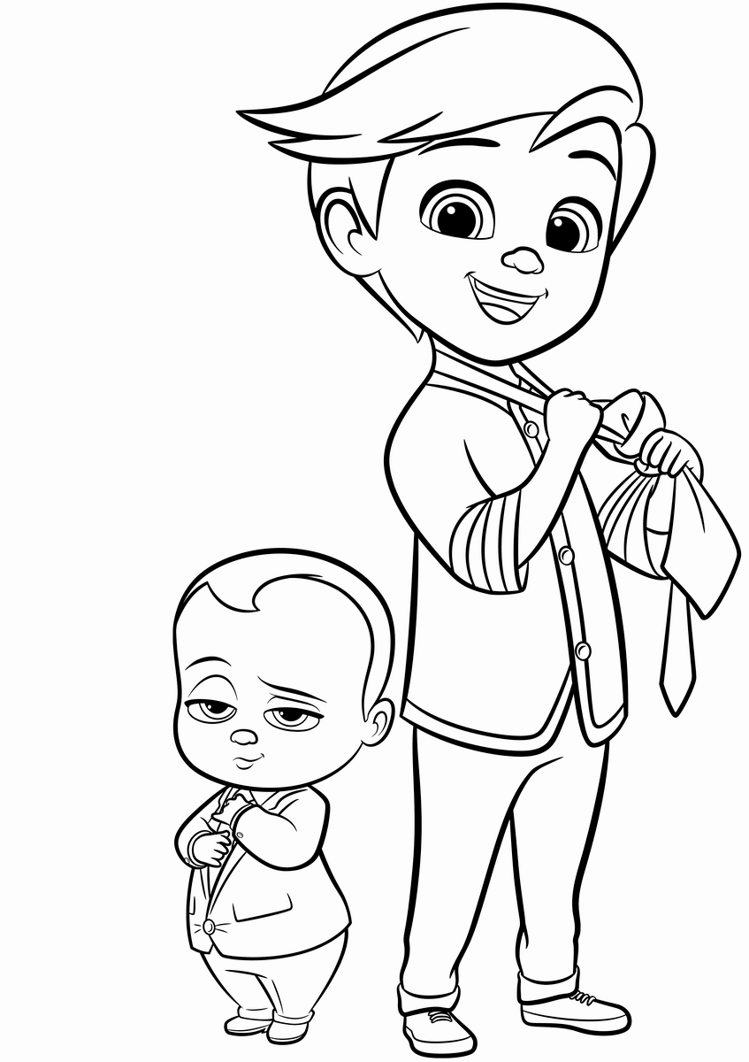 Boss Baby Coloring Pages - Best Coloring Pages For Kids