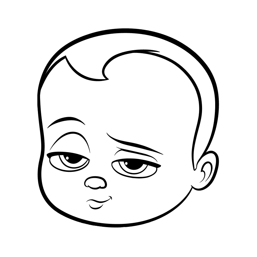 Boss Baby Printable Coloring Pages