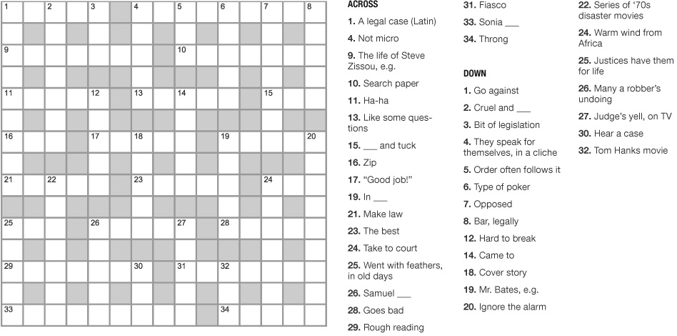 Crossword Puzzles for Adults