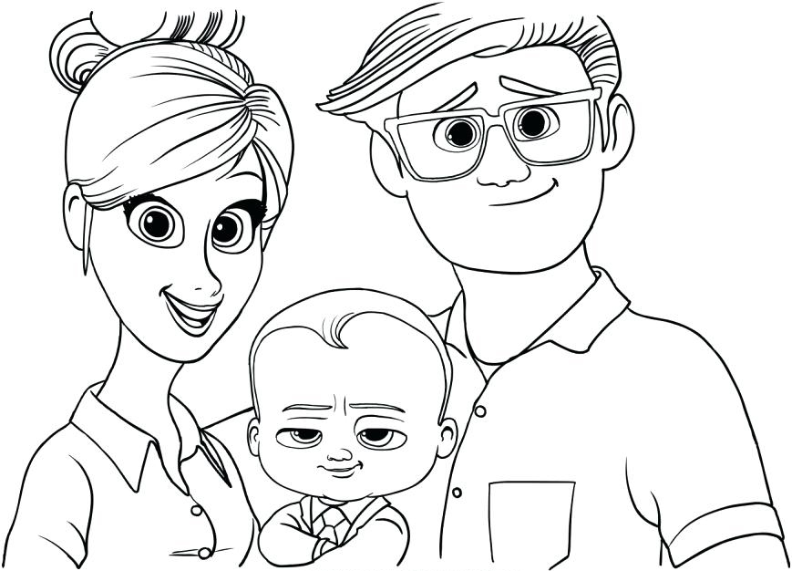 Boss Baby Coloring Pages - Best Coloring Pages For Kids