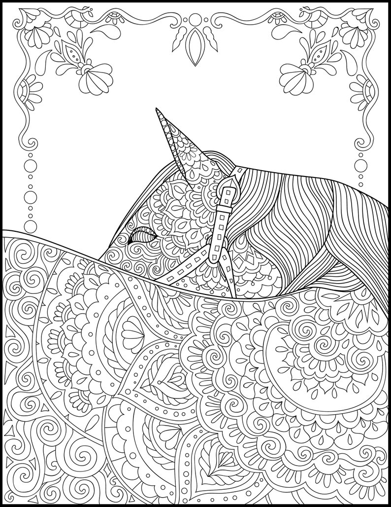 Horse Coloring Pages for Adults - Best Coloring Pages For Kids