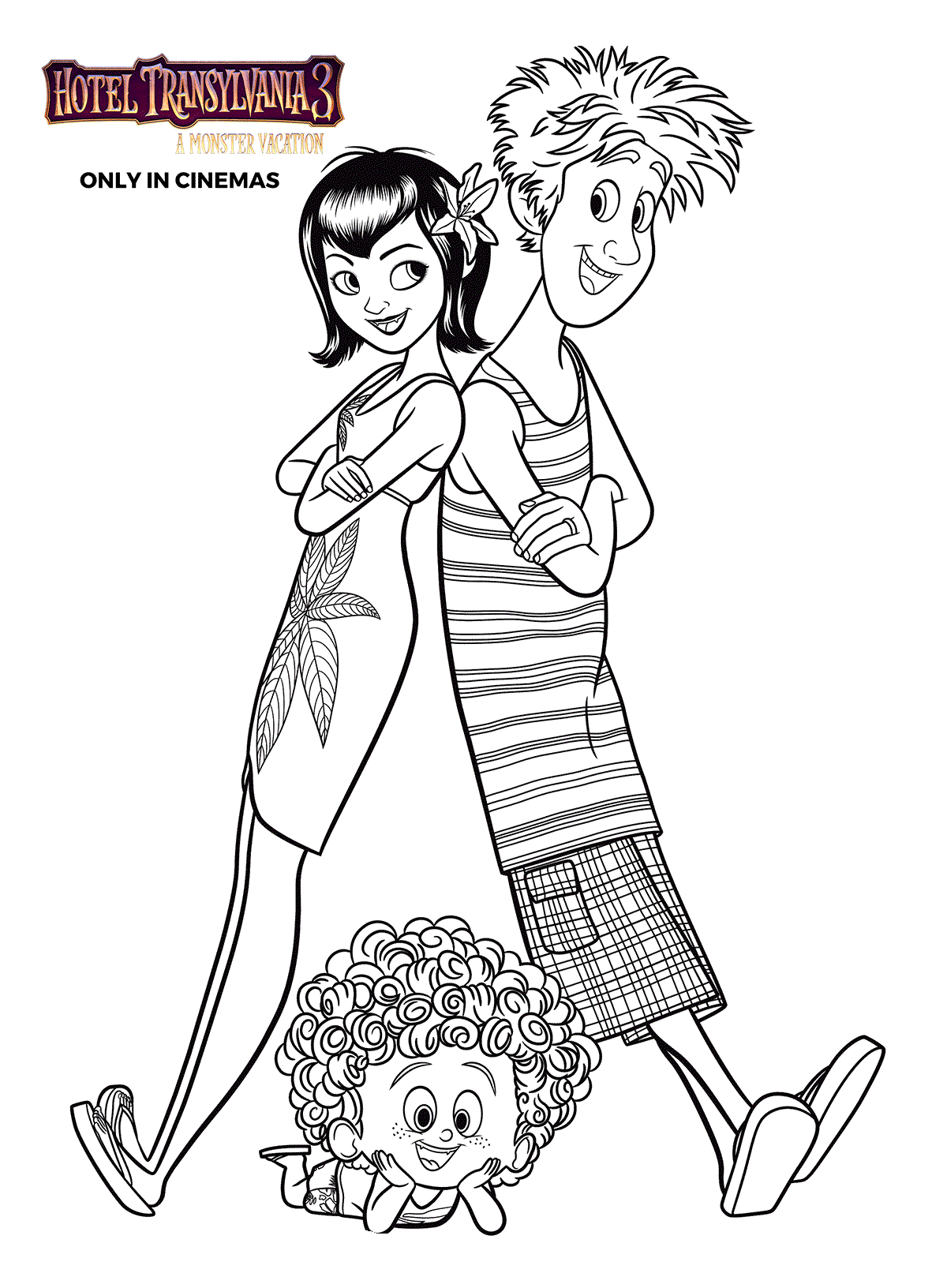 Hotel Transylvania Coloring Pages Best Coloring Pages For Kids
