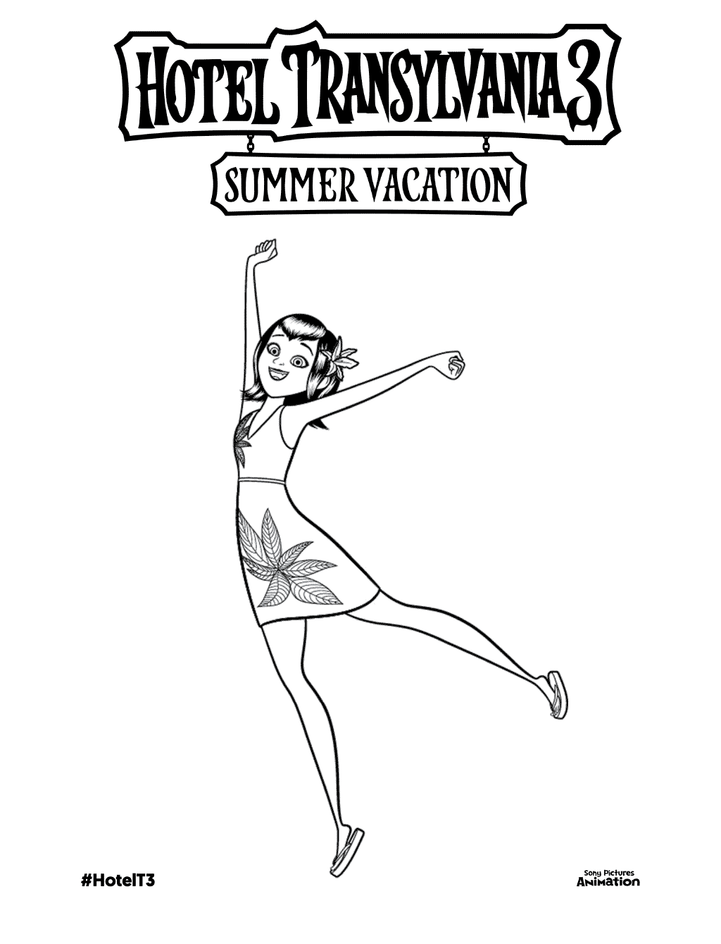 Hotel Transylvania Coloring Pages Best Coloring Pages For Kids