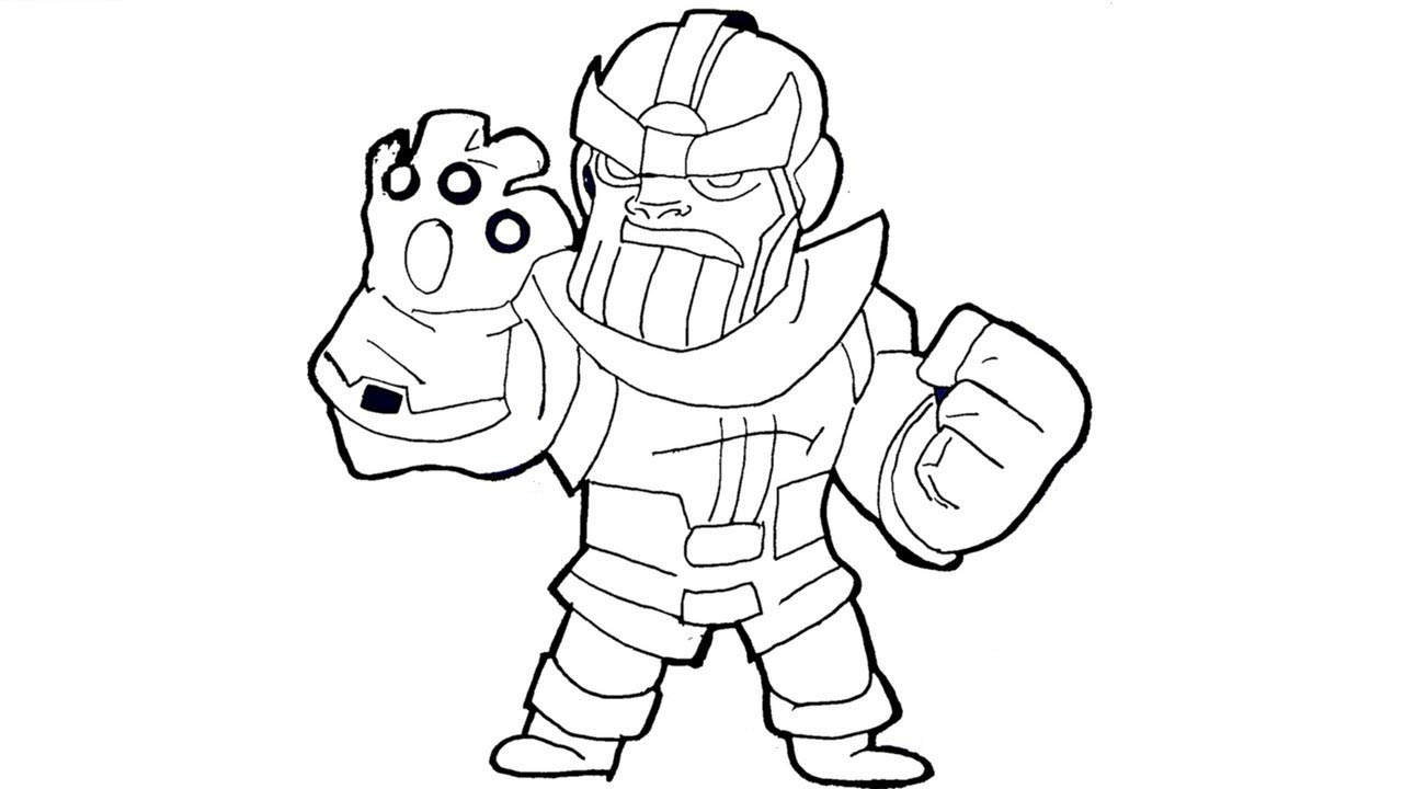 Lego Thanos Coloring Page for Kids - Free Lego Printable Coloring Pages  Online for Kids 