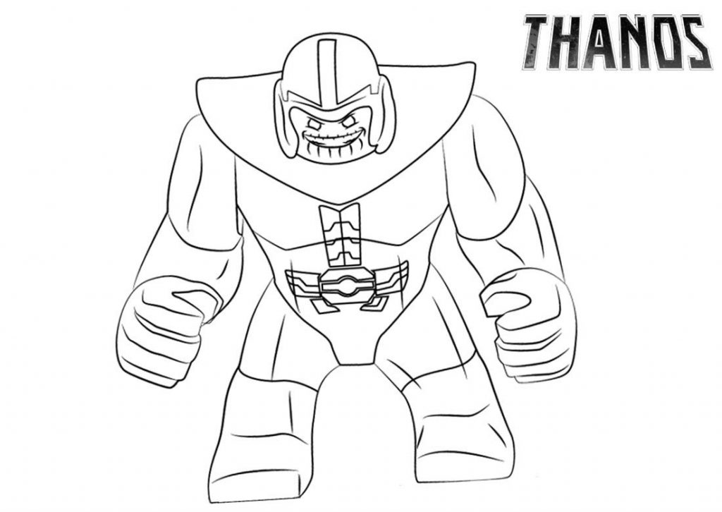 Thanos Coloring Pages - Best Coloring Pages For Kids