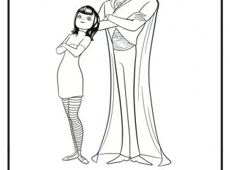Print Hotel Transylvania Coloring Pages