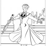 Print Mary Poppins Coloring Sheets