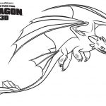 Print Toothless Coloring Pages