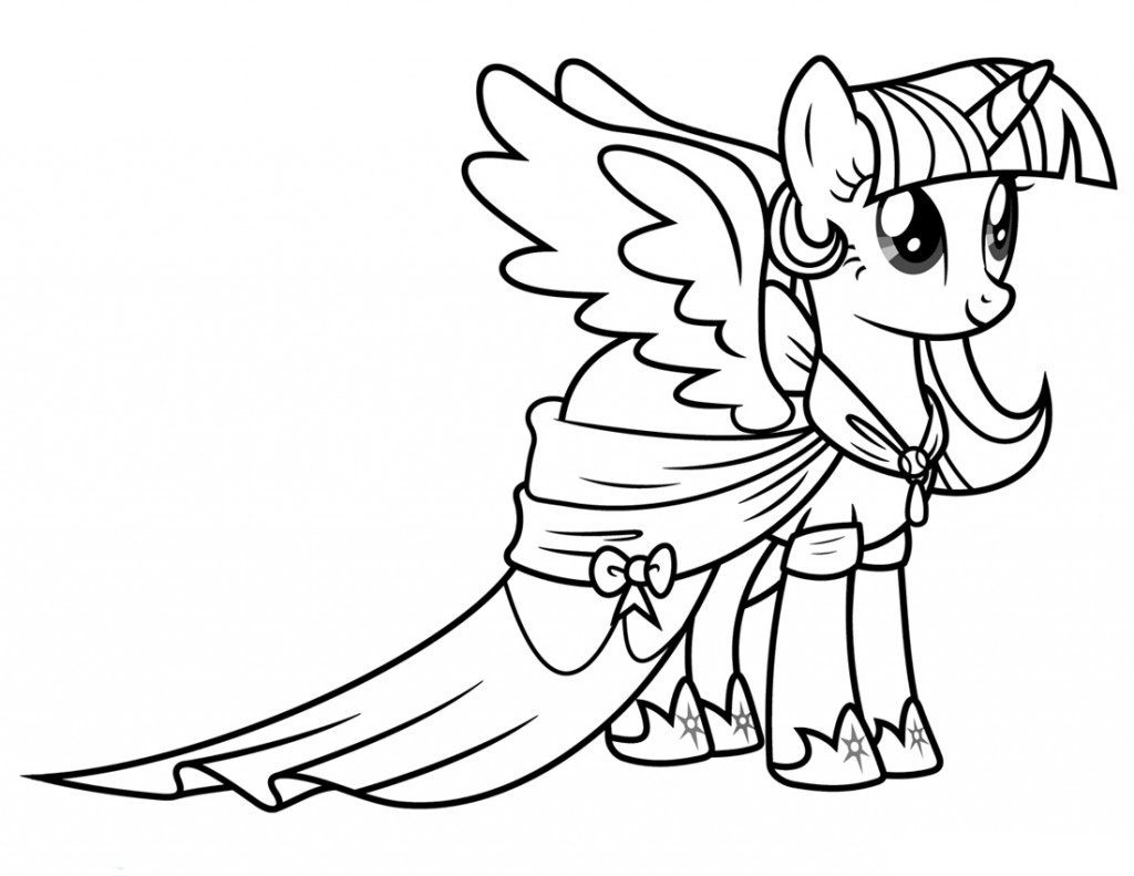 Print Twilight Sparkle Coloring Pages