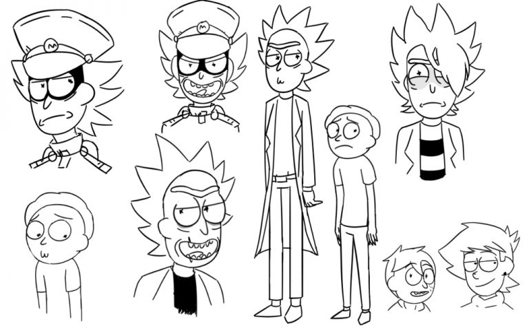 Rick and Morty Coloring Pages - Best Coloring Pages For Kids