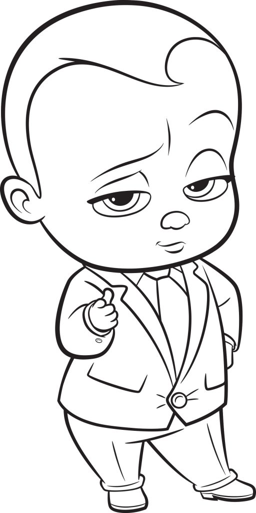 Boss Baby Coloring Pages - Best Coloring Pages For Kids