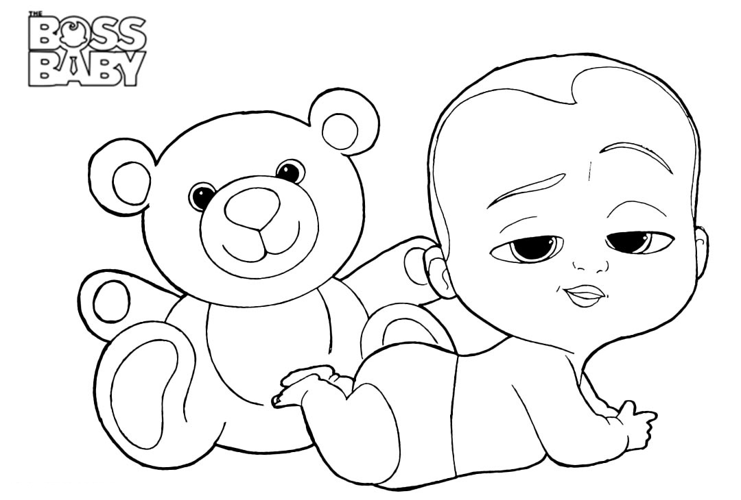 Boss Baby Coloring Pages   Best Coloring Pages For Kids