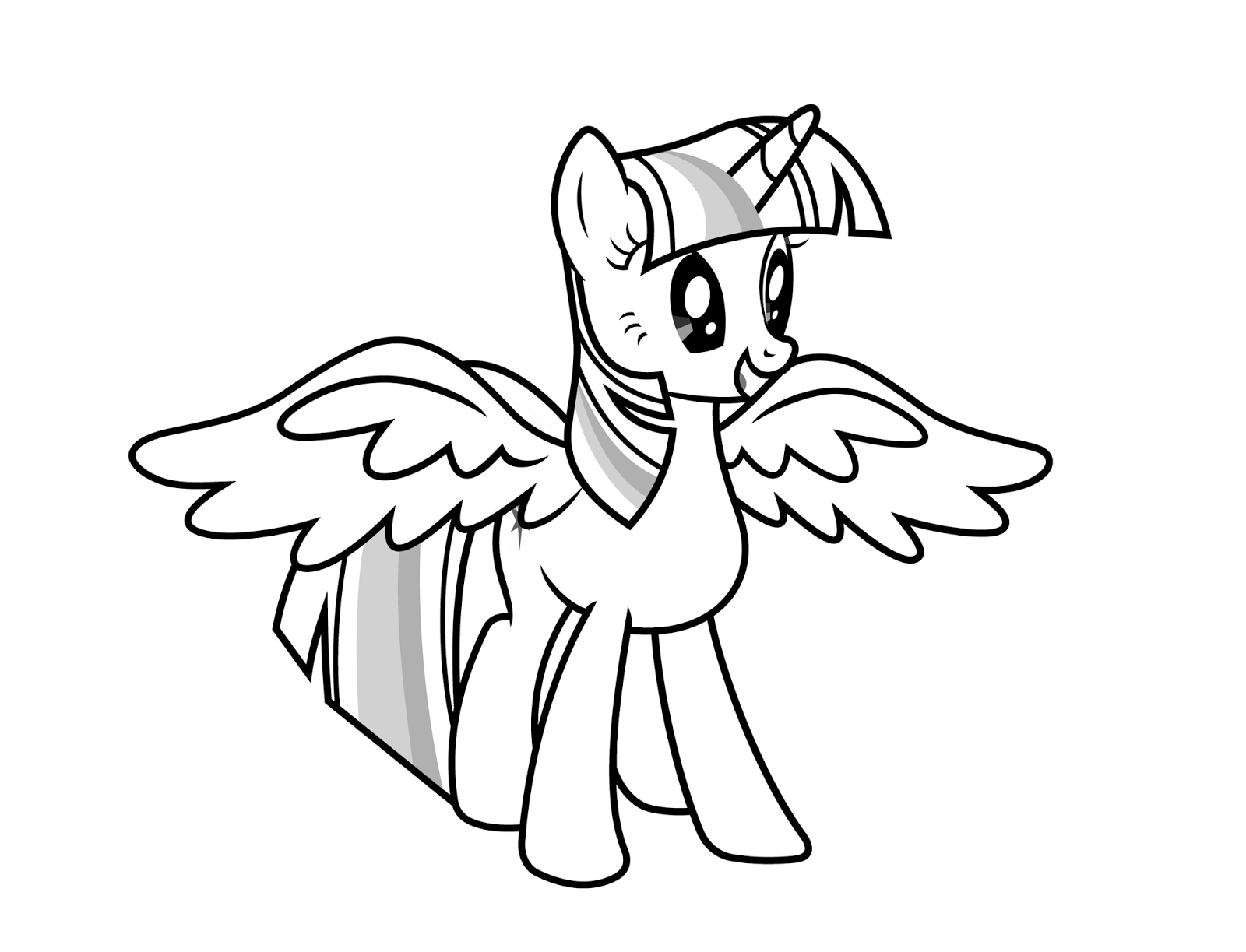 Twilight Sparkle Coloring Pages   Best Coloring Pages For Kids