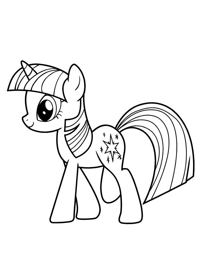 Twilight Sparkle Coloring Pages - Best Coloring Pages For Kids