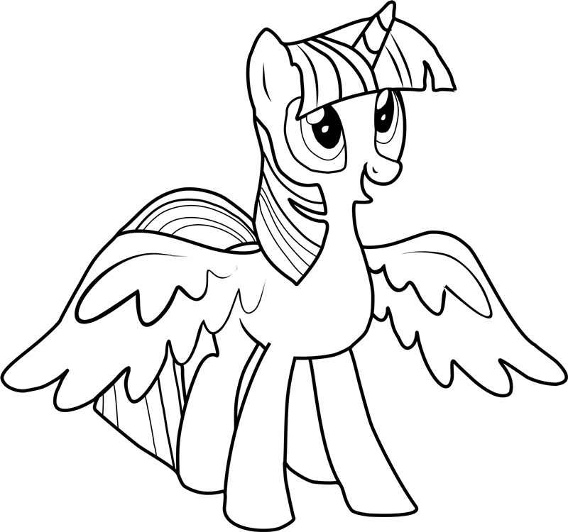 Twilight Sparkle Coloring Pages - Best Coloring Pages For Kids