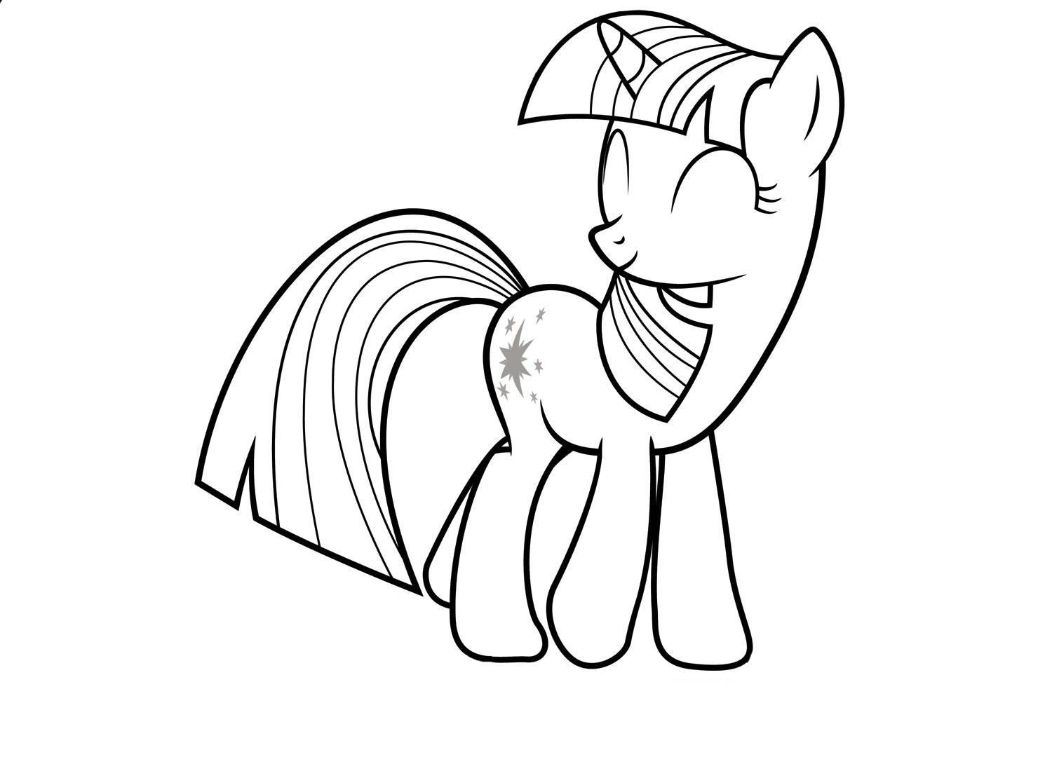 Twilight Sparkle Coloring Pages   Best Coloring Pages For Kids