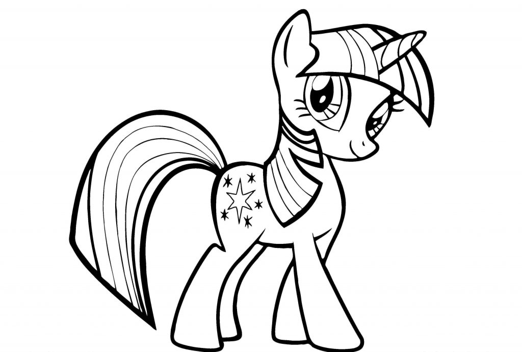 Twilight Sparkle Printable Coloring Pages