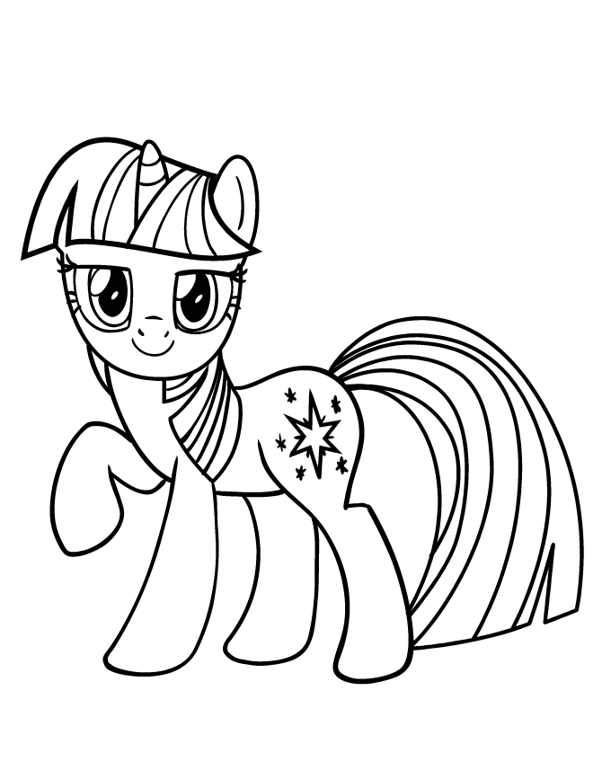 Twilight Sparkle Coloring Pages - Best Coloring Pages For Kids