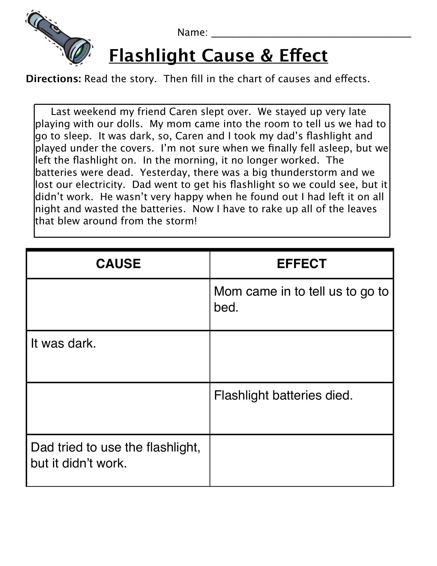 Free Printable Worksheets For 4th Grade Reading Comprehension 