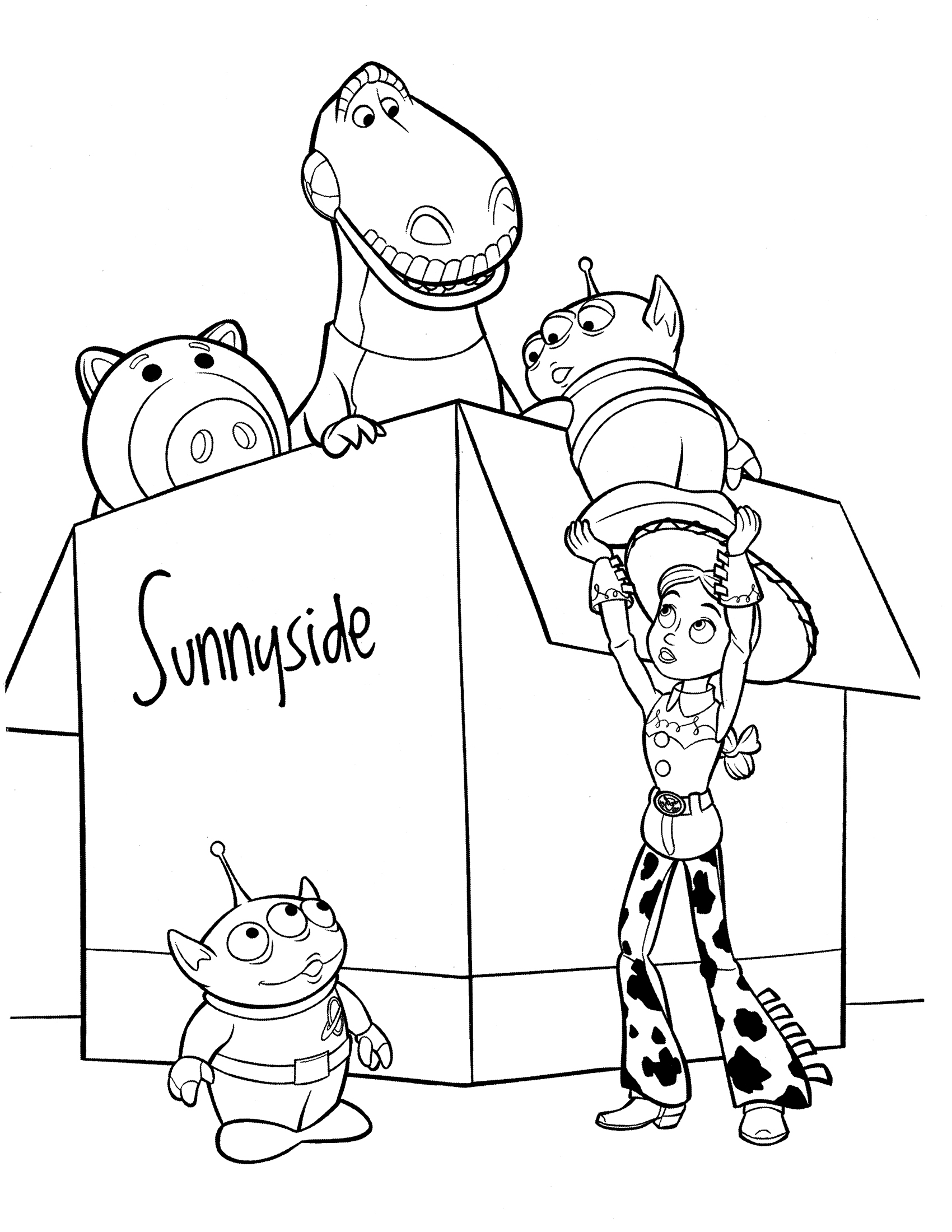 Toy Story 4 Coloring Pages - Best Coloring Pages For Kids