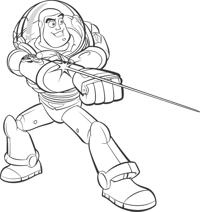 Buzz - Toy Story 4 Coloring Pages