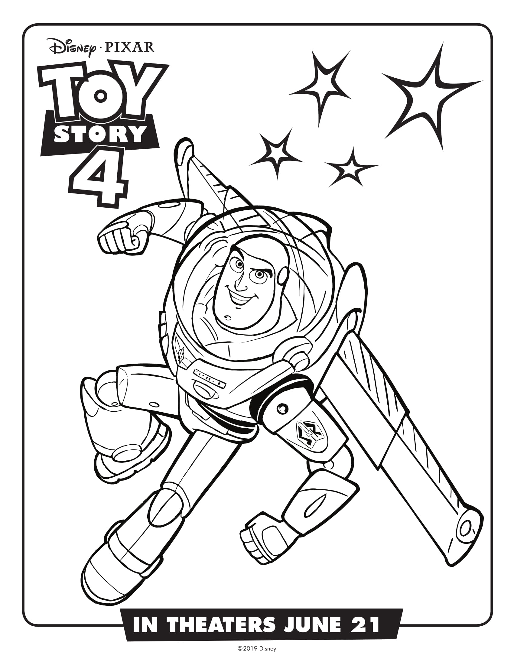 Toy Story 4 Coloring Pages Best Coloring Pages For Kids