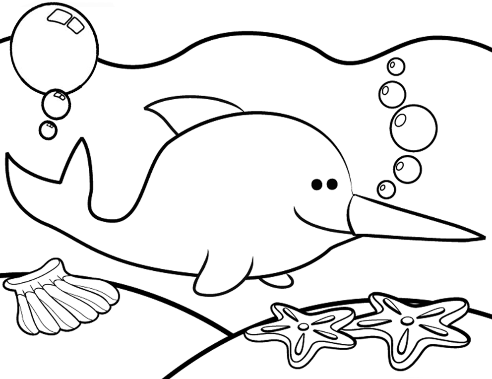 Download Narwhal Coloring Pages - Best Coloring Pages For Kids