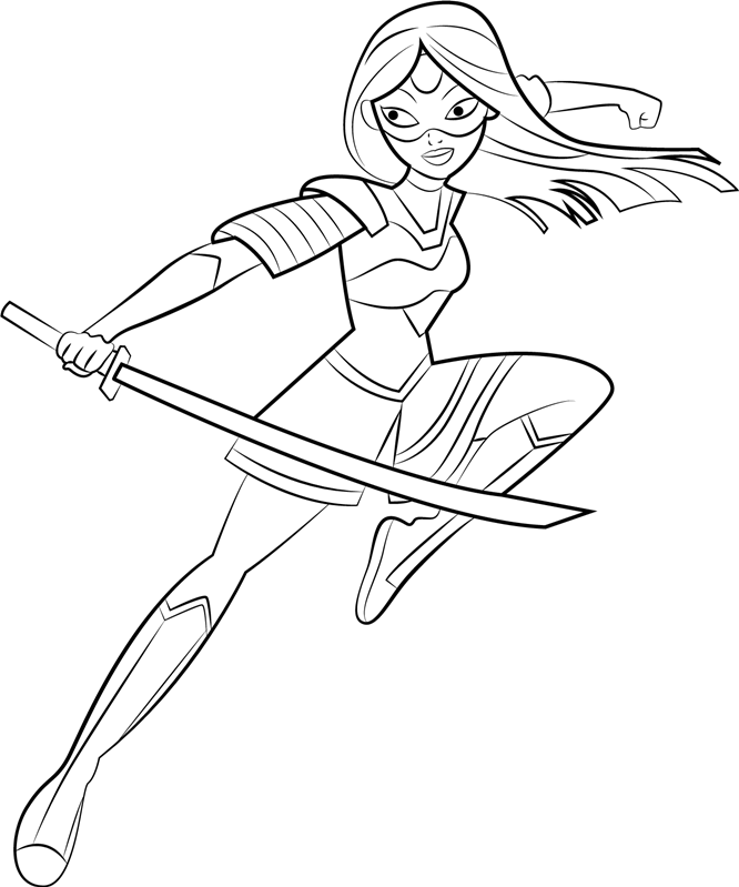 Dc Superhero Girls Coloring Pages Best Coloring Pages For Kids