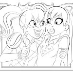 DC Kids Superhero Girls Coloring Pages