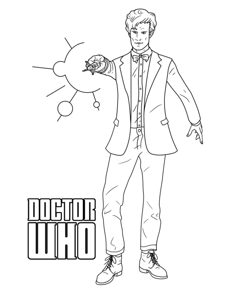 Doctor Who Coloring Pages