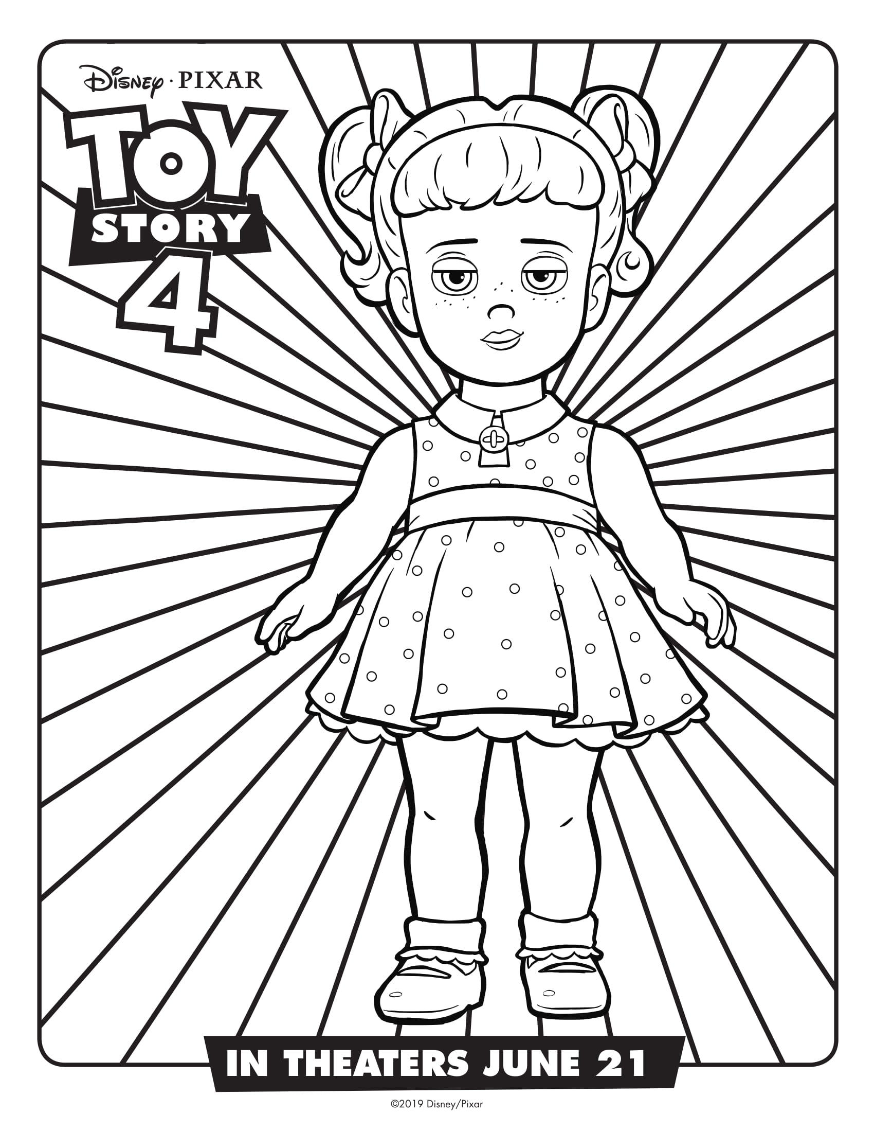 Toy Story 4 Coloring Pages Best Coloring Pages For Kids