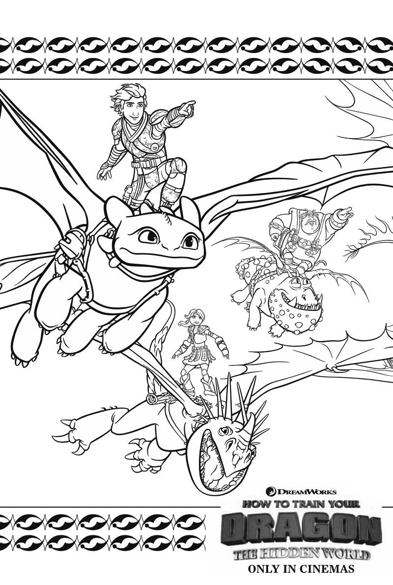 Download How to Train Your Dragon Coloring Pages - Best Coloring ...