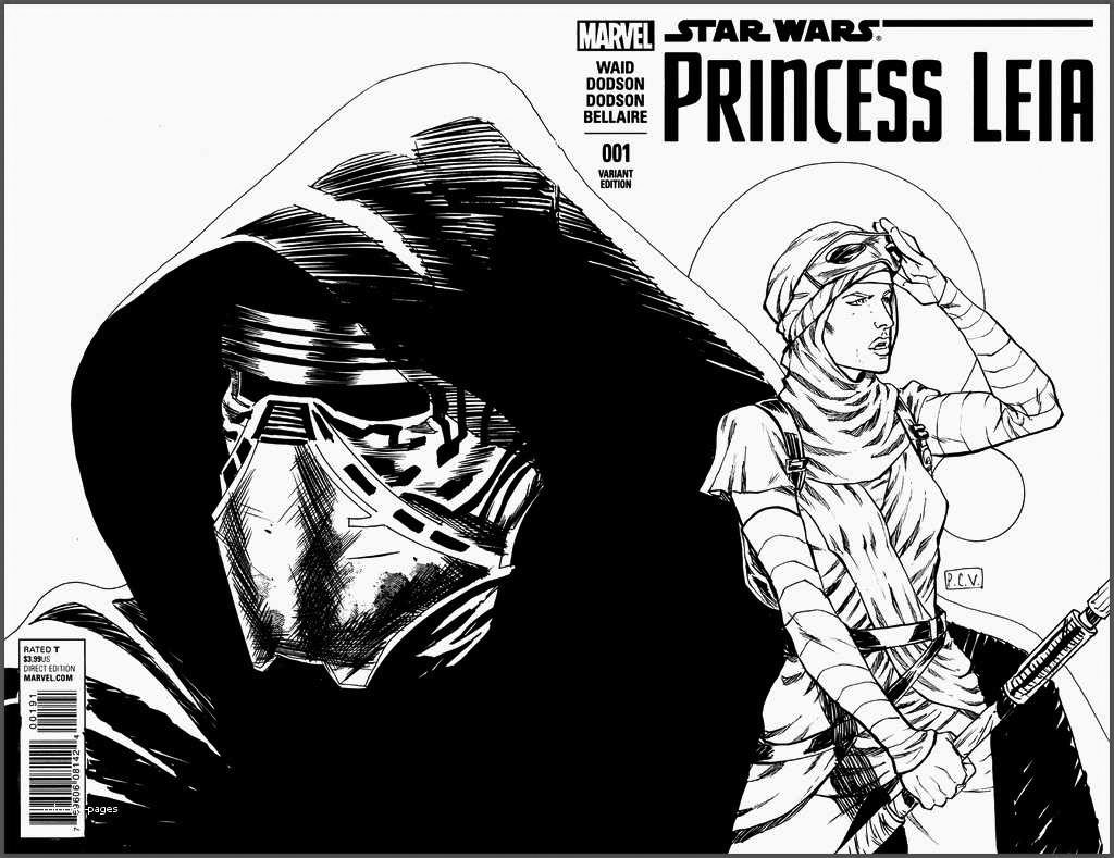 Kylo Ren Coloring Pages