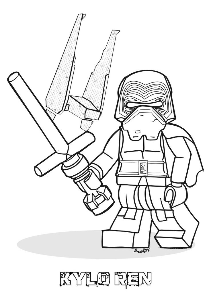 Download Kylo Ren Coloring Pages - Best Coloring Pages For Kids