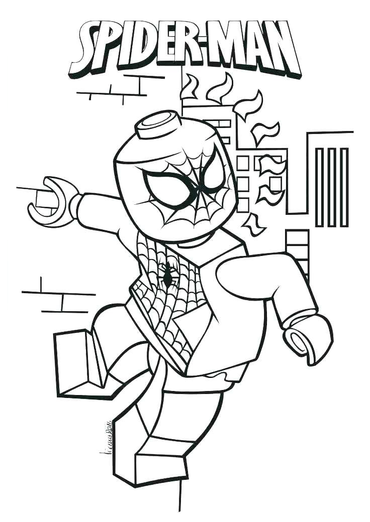Featured image of post Spiderman Lego Colouring Pages You can download lego spiderman and lego batman coloring page for free at coloringonly com