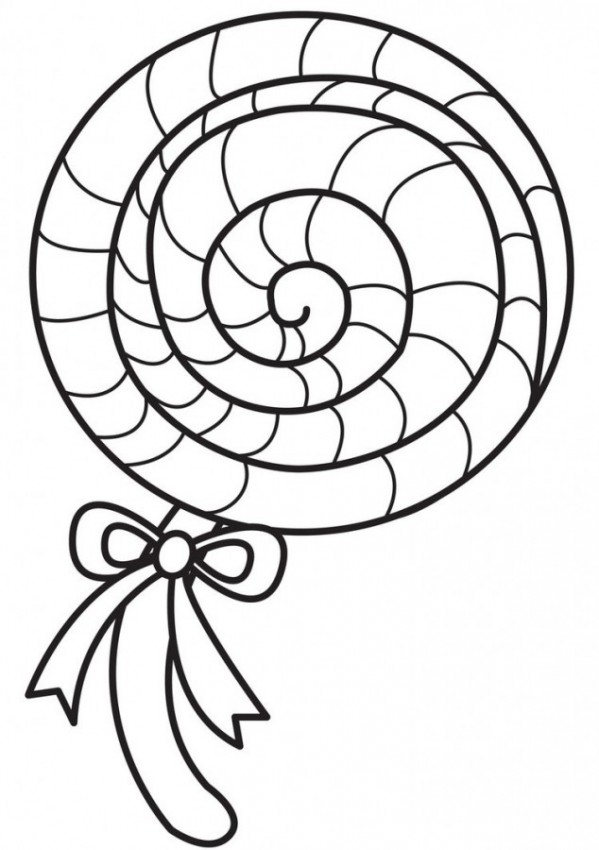 Lollipop Coloring Pages - Best Coloring Pages For Kids