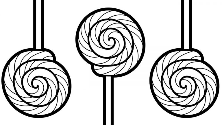 Lollipop Coloring Pages - Best Coloring Pages For Kids
