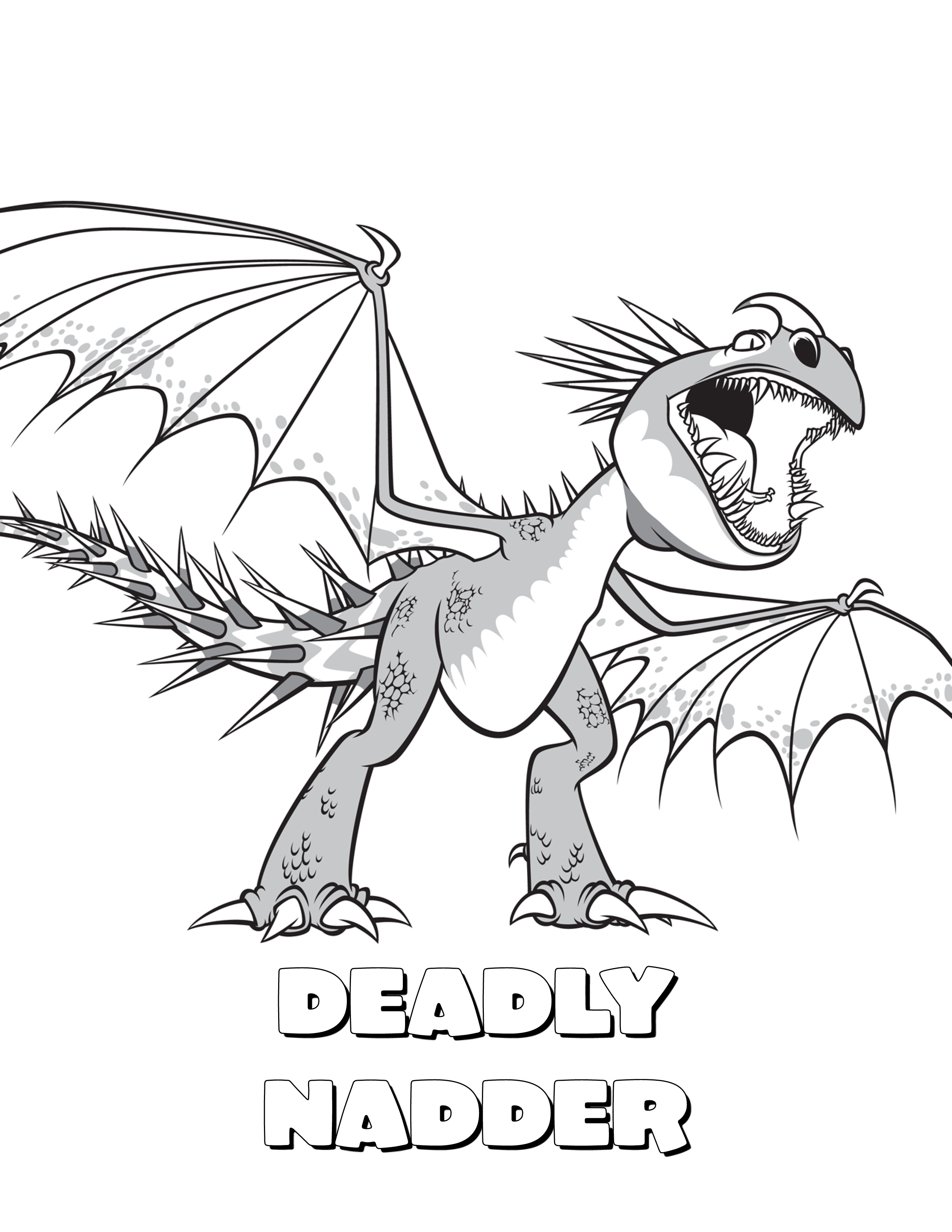 How to Train Your Dragon Coloring Pages - Best Coloring ...